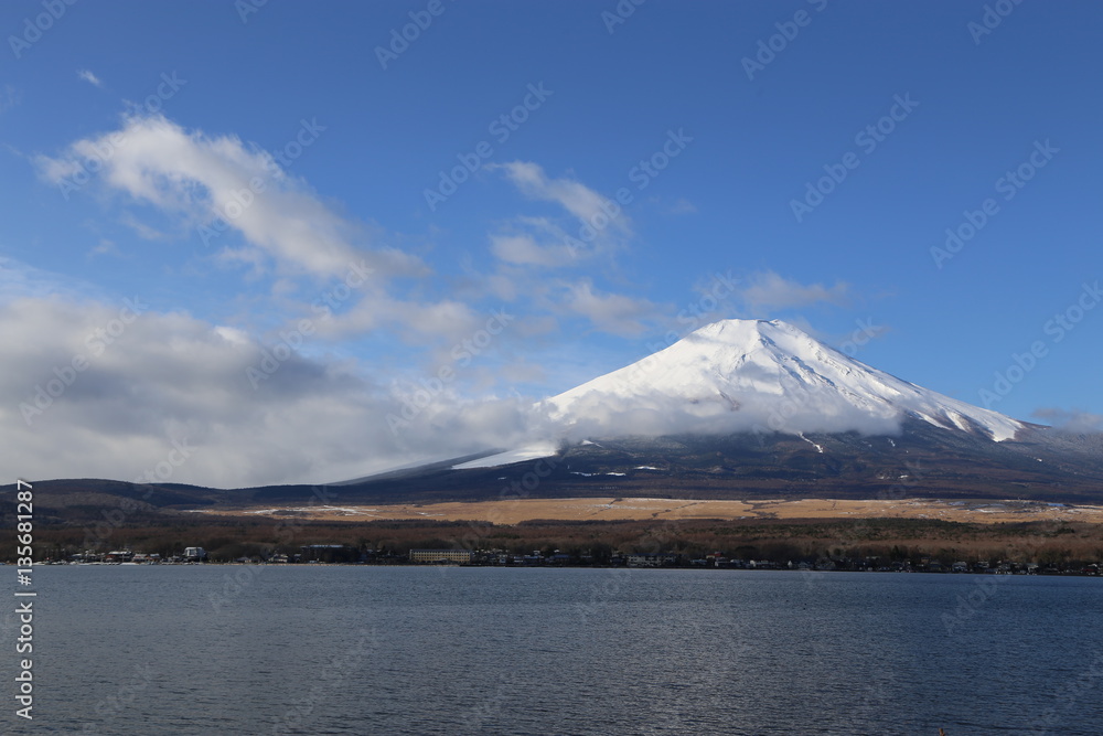 富士山 山中湖 富士山 山中湖