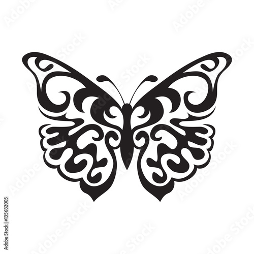 Butterfly vector icon © ColorValley