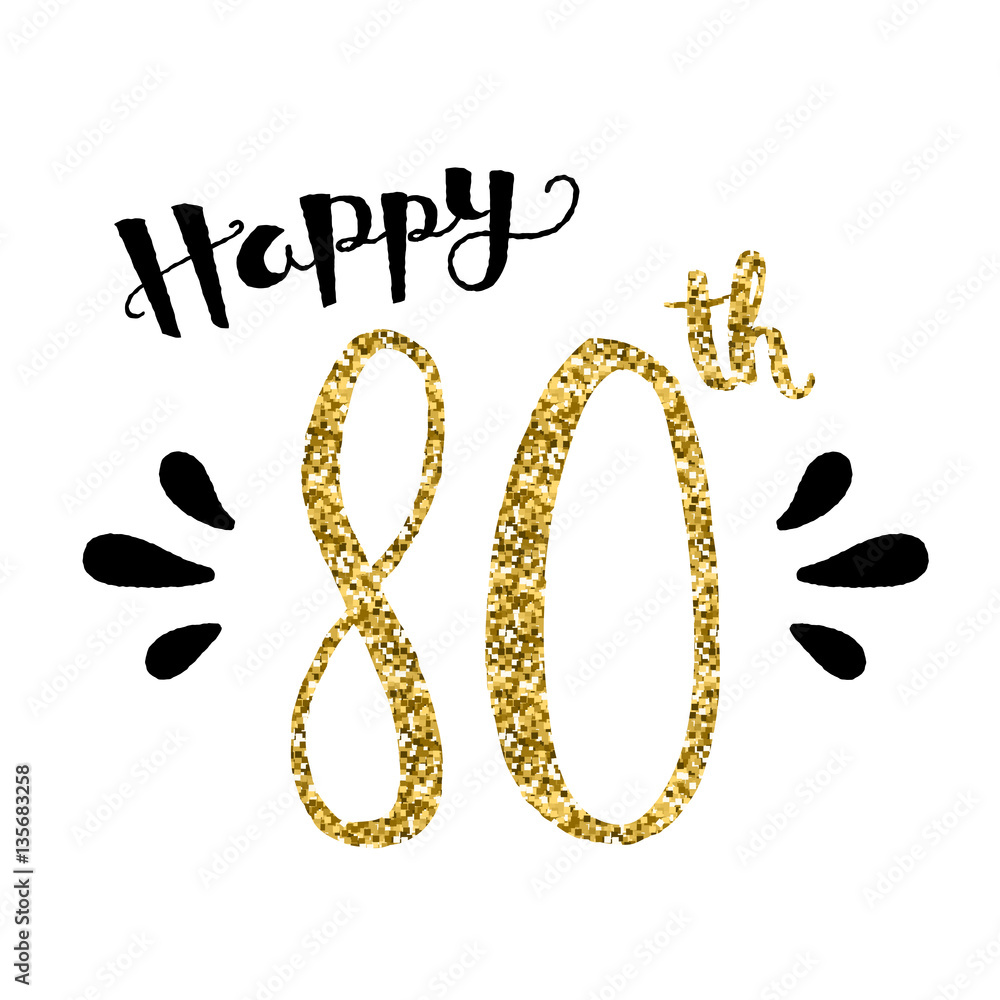 80 birthday