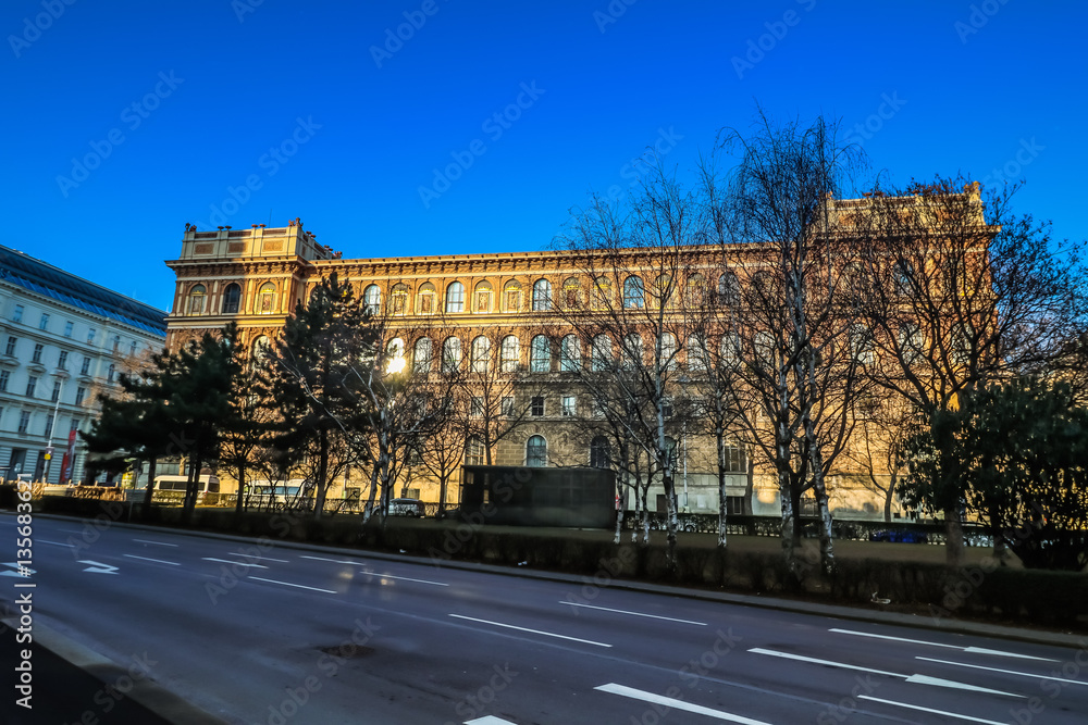 Naklejka premium Akademie der bildenden Künste Wien