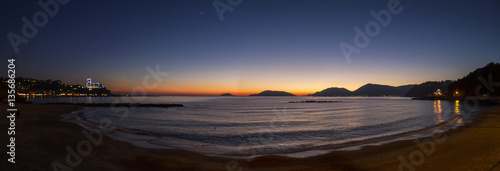 tramonto a Lerici golfo dei poeti