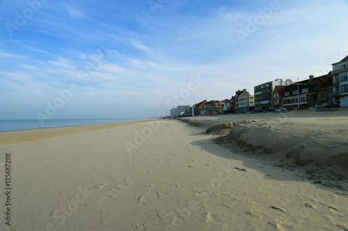 Fototapeta BEACH OF MALO LES BAIN , DUNKERQUE, PAS DE CALAIS, HAUTS DE FRANCE , FRANCE