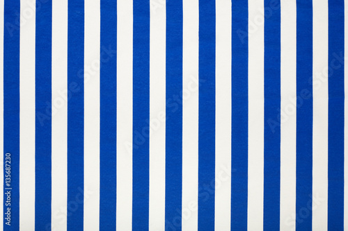 Blue and white striped fabric, high resolution background photo
