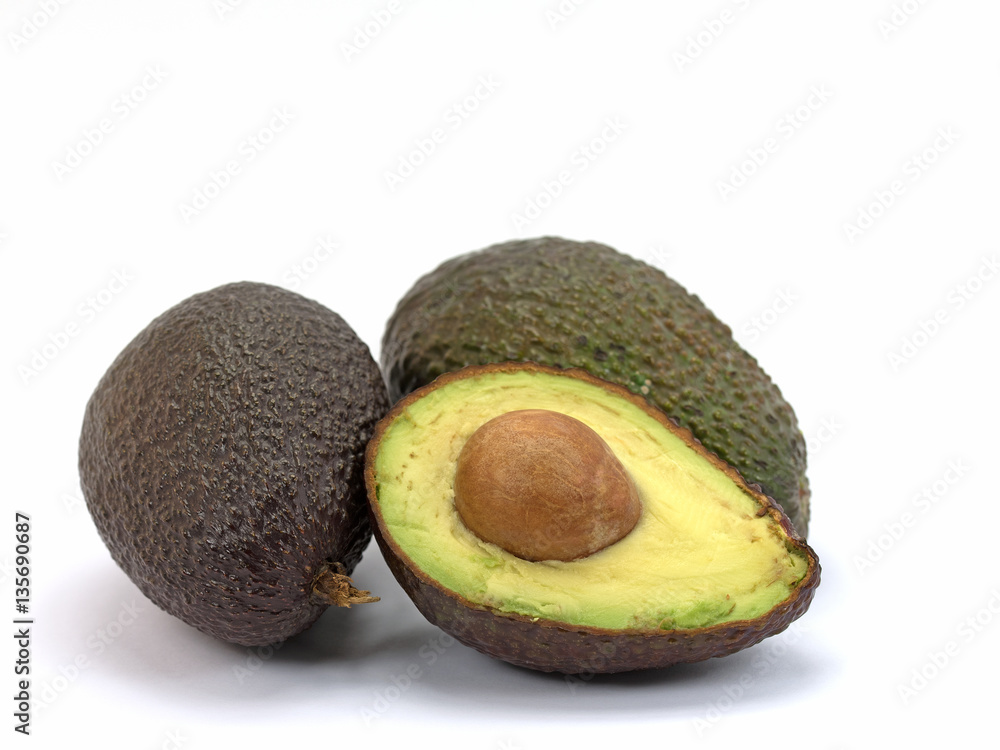 Avocado, Persea gratissima StockFoto Adobe Stock