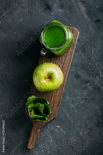 Green smoothie photo