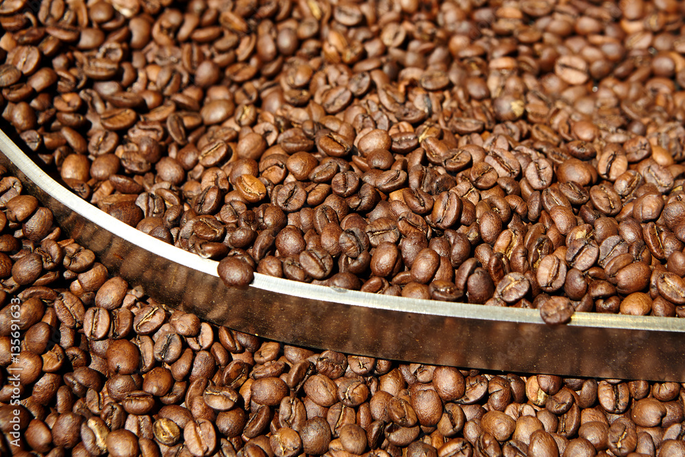 Fototapeta premium Coffee roaster machines