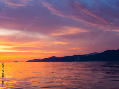 Sunset at Adriatic Sea © Kot