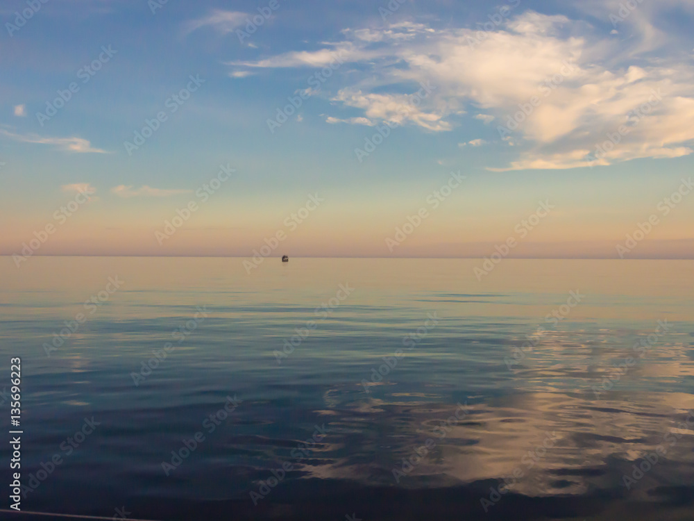 Sunset at Adriatic Sea Sunset at Adriatic Sea