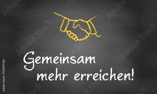 Gemeinsam mehr erreichen!