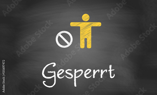 Gesperrt