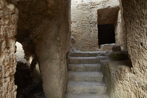 Tombs of the Kings, Paphos, Cyprus. photo