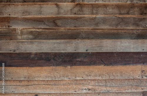 Wooden wall background texture from house.