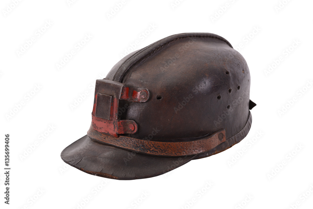 Fototapeta premium Old mining helmet