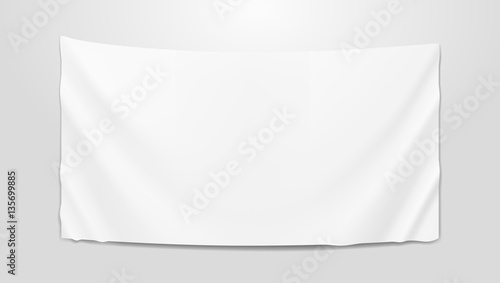 Hanging Clear White Flag Template