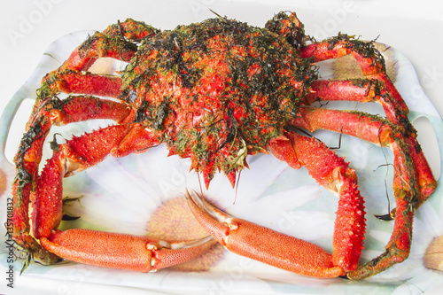 фотографія Cooked spider crab