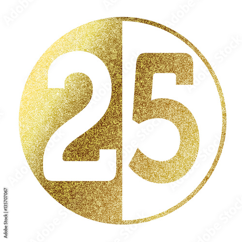 25 twenty five - Bright Tag