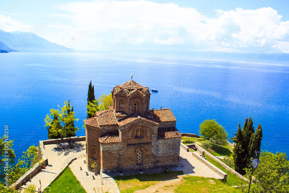 Church of St. John of Kanevo in Ohrid, Macedonia
