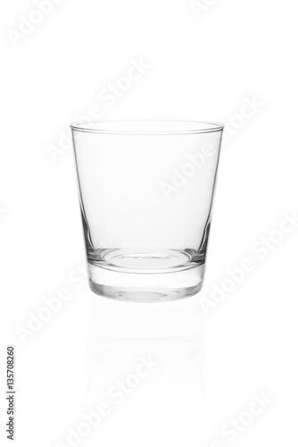 Empty Bourbon Glass