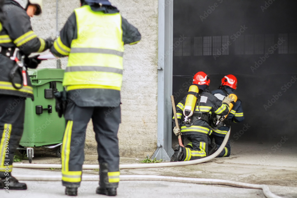 a fire in a warehouse a fire in a warehouse