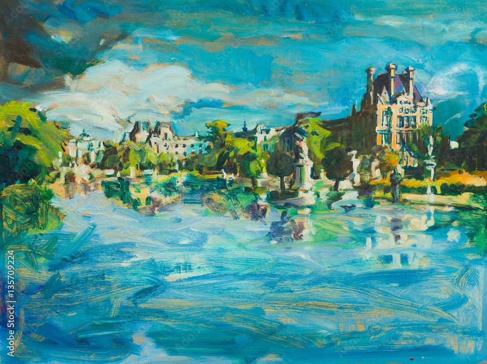 Fototapeta premium Wonderful attractions in Paris