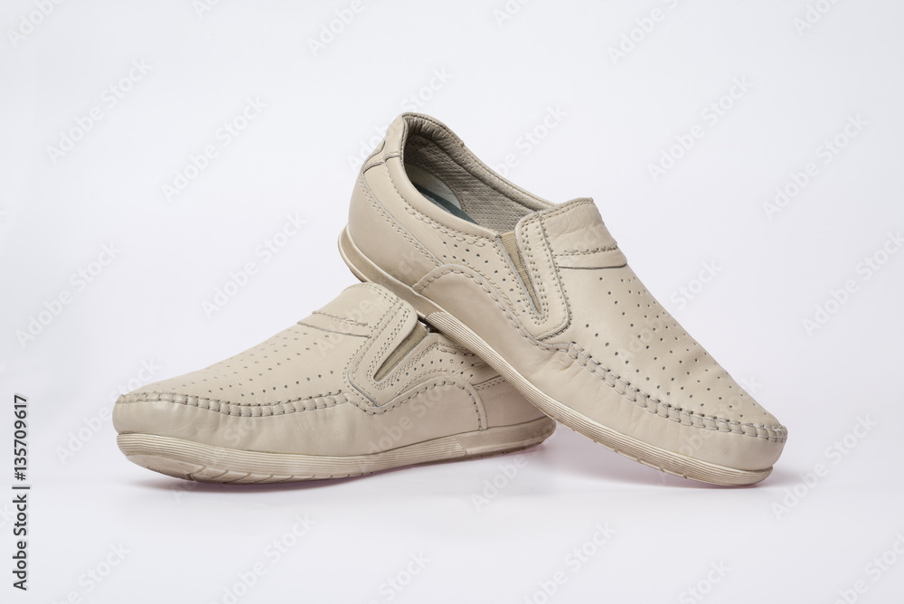 Beige Men's loafers Beige Men's loafers