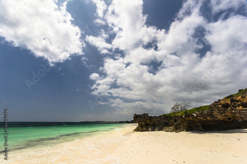 On a summer day with overcast sky  this is the landscape that of