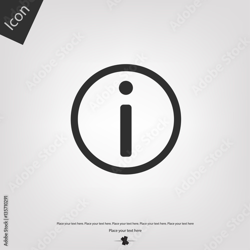 Information vector icon