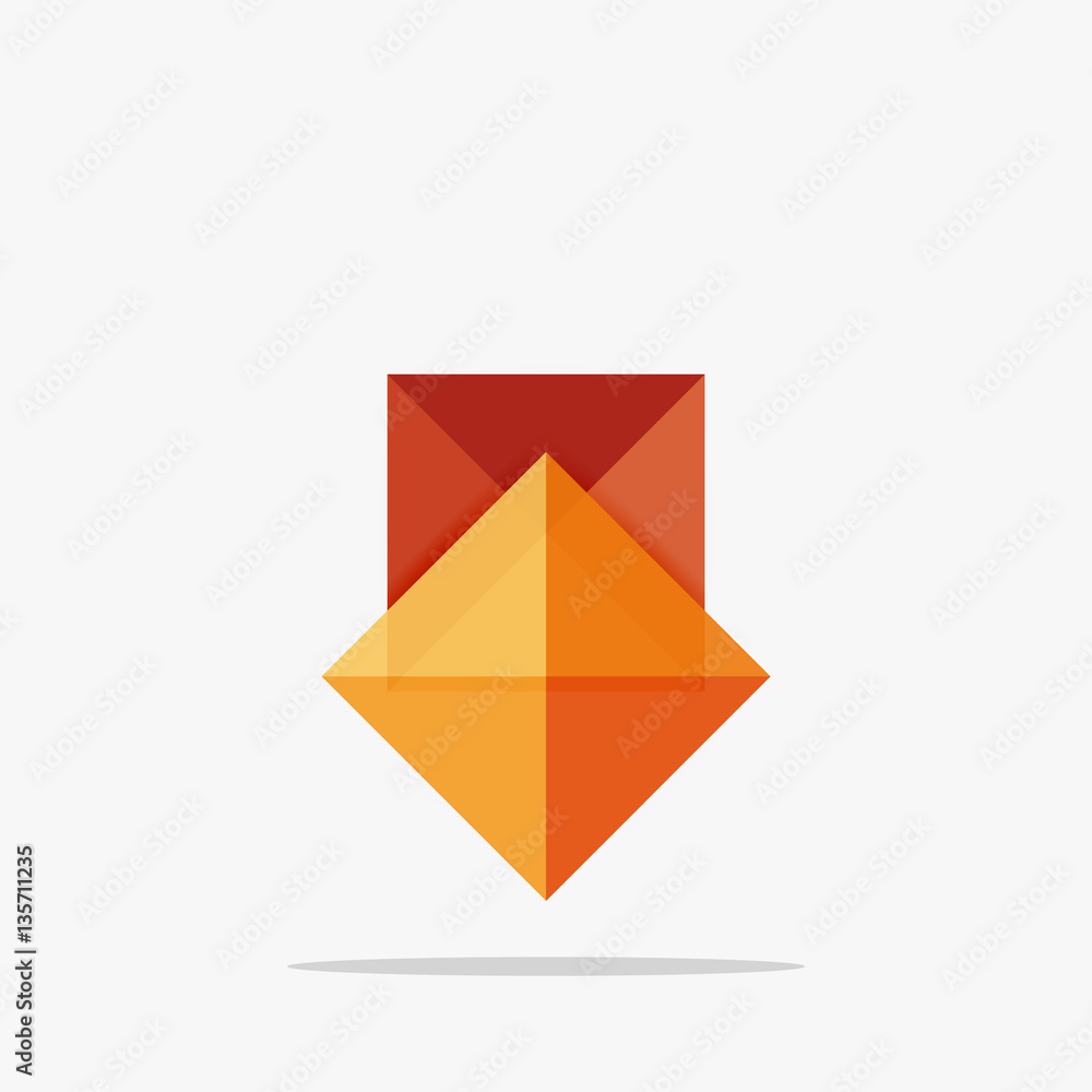 Vector blank abstract squares background Vector blank abstract squares background
