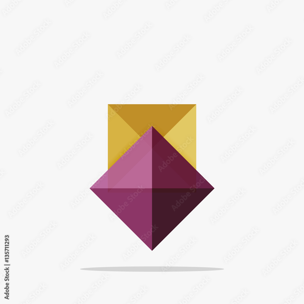 Vector blank abstract squares background Vector blank abstract squares background