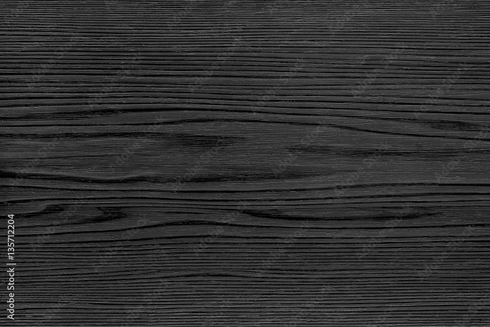 Obraz premium Black Wood texture background