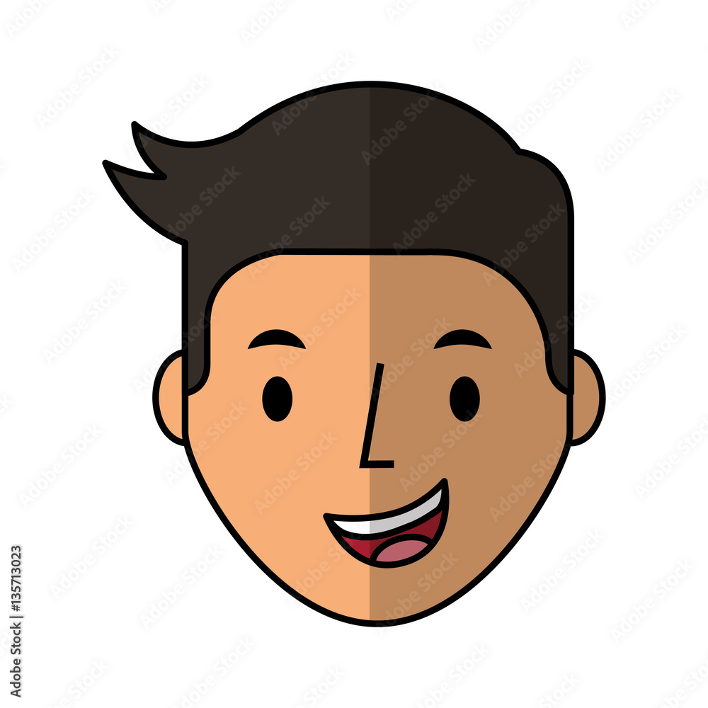 young man avatar character vector illustration design young man avatar character vector illustration design