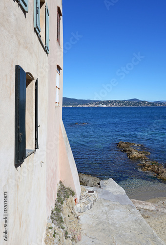 Blick über die Bucht von Saint-Tropez Cote d´Azur