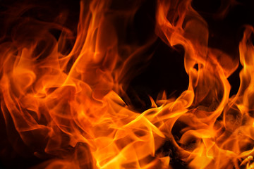 Fire flames background