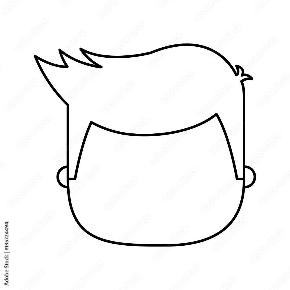 young man avatar character vector illustration design young man avatar character vector illustration design