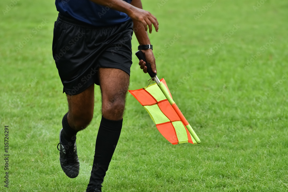 Assistant soccer refere Assistant soccer refere