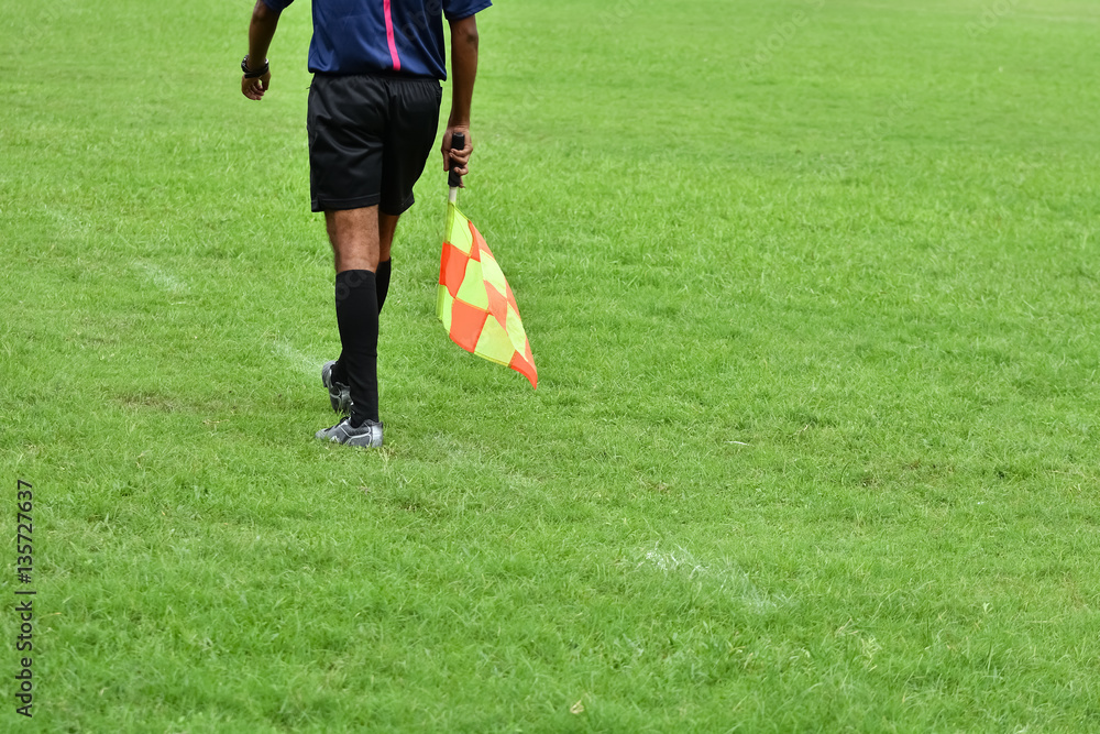 Assistant soccer refere Assistant soccer refere