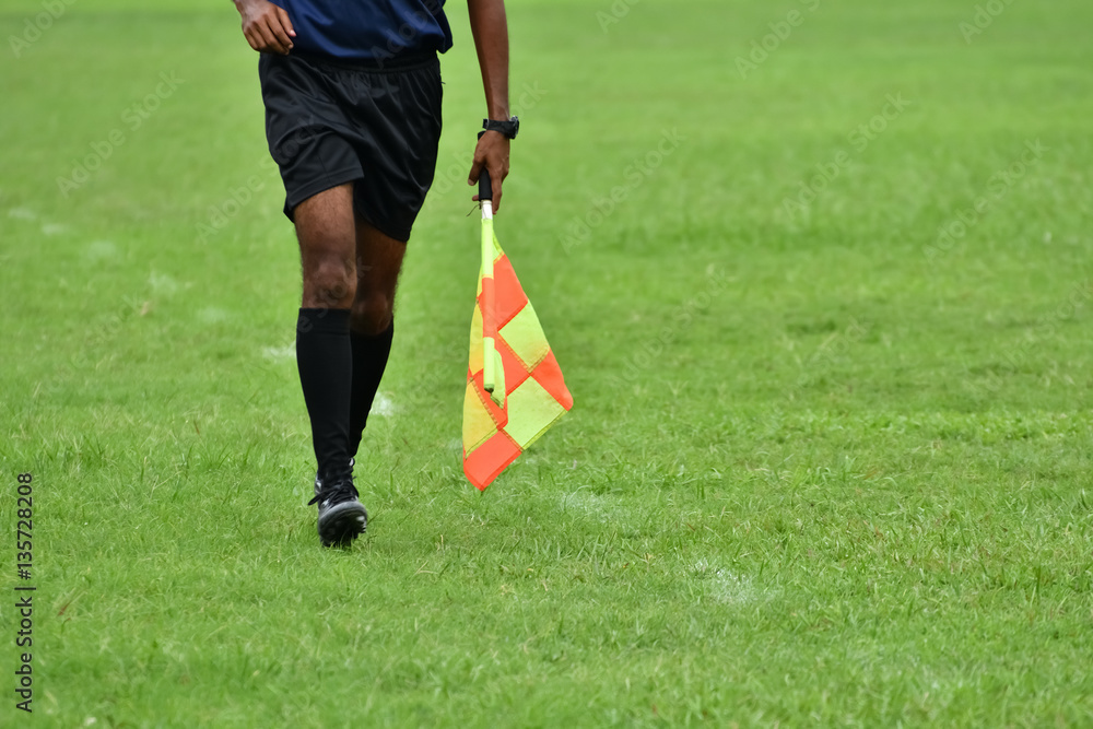 Assistant soccer refere Assistant soccer refere