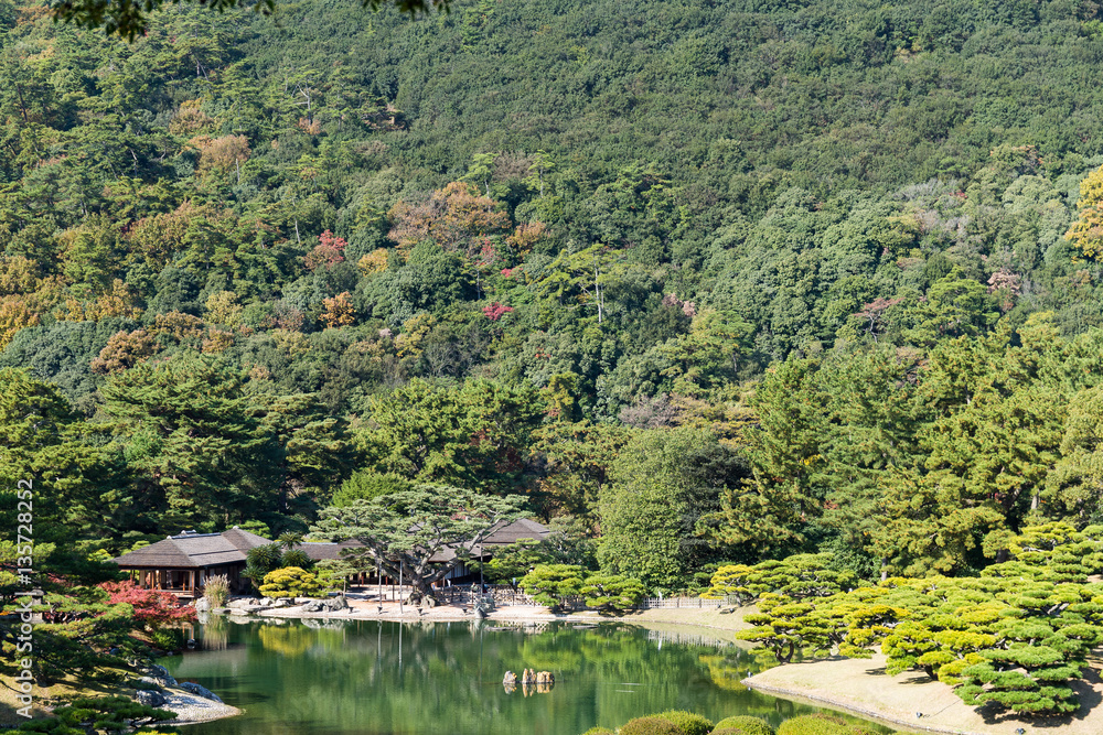 Obraz premium Ritsurin Garden