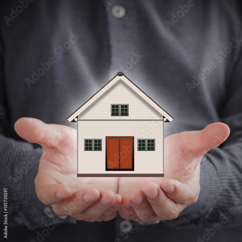 House and hands
