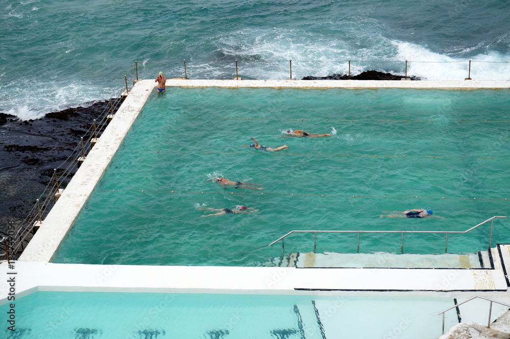 Obraz premium Bondi pool view