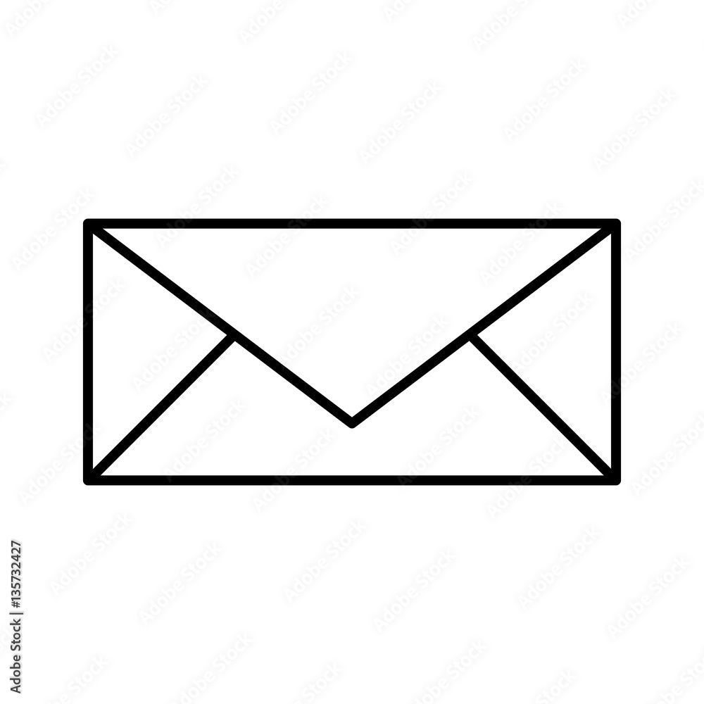envelope mail isolated icon vector illustration design envelope mail isolated icon vector illustration design