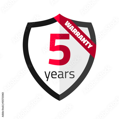 5 years warranty