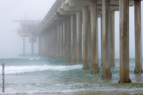 Pier in Fog