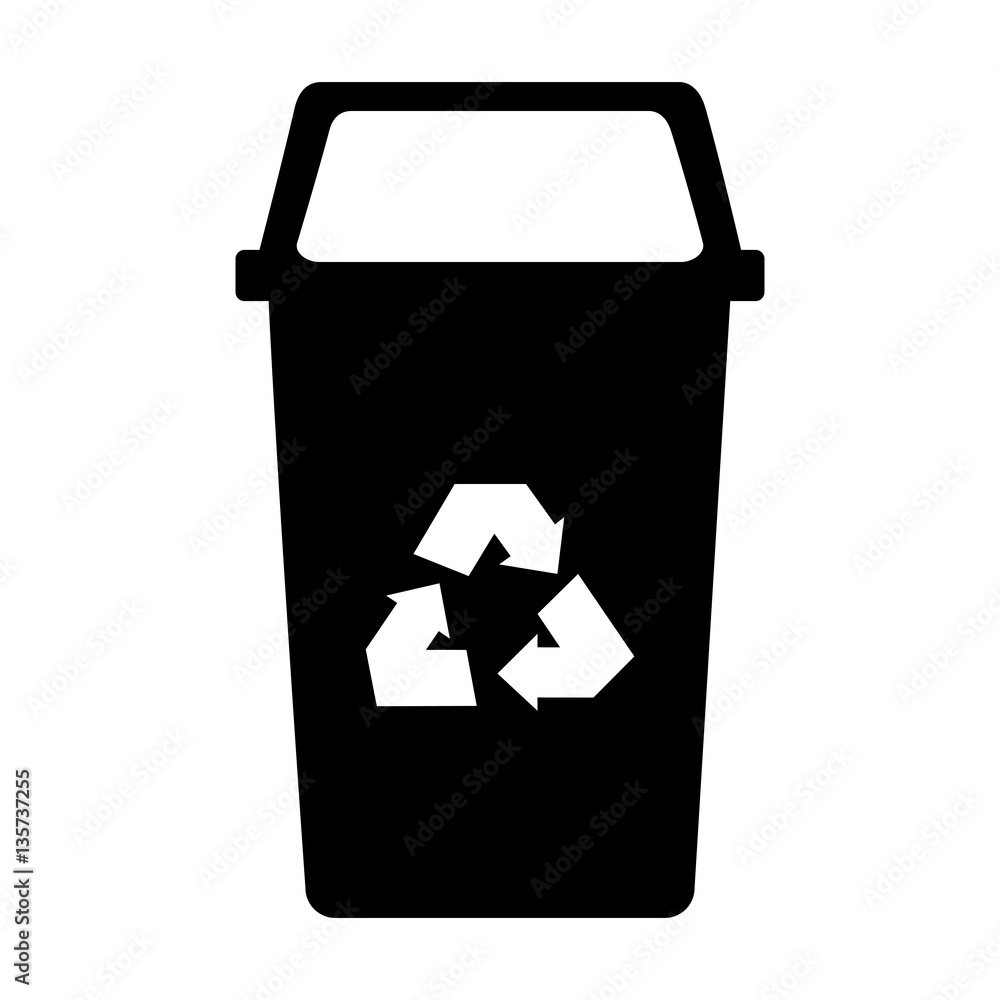 garbage bin isolated icon vector illustration design garbage bin isolated icon vector illustration design