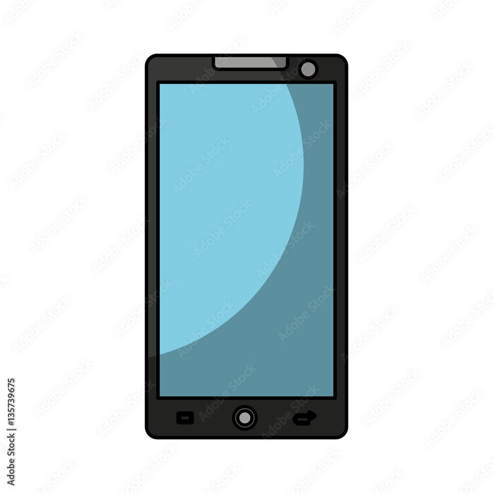 smartphone technology line icon vector illustration design smartphone technology line icon vector illustration design