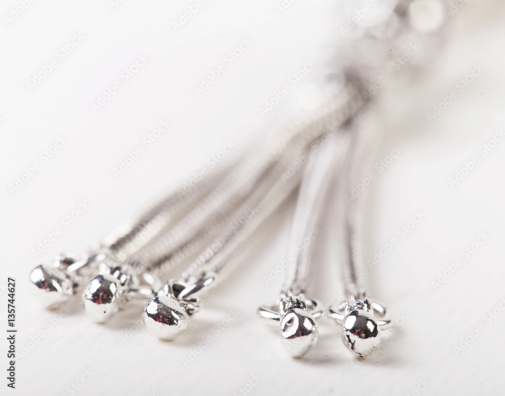 silver accessory of rosary silver accessory of rosary