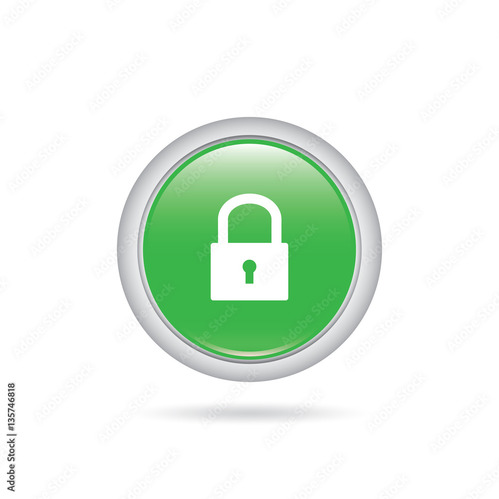 Closed padlock icon vector design isolated on white background.
Closed padlock icon vector design isolated on white background.