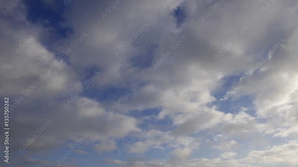 4K Timelapse Moving cloud on blue sky 4K Timelapse Moving cloud on blue sky