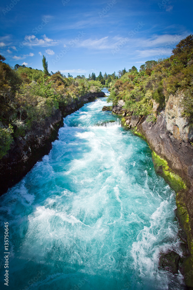 Huka Falls Taupo New Zealand