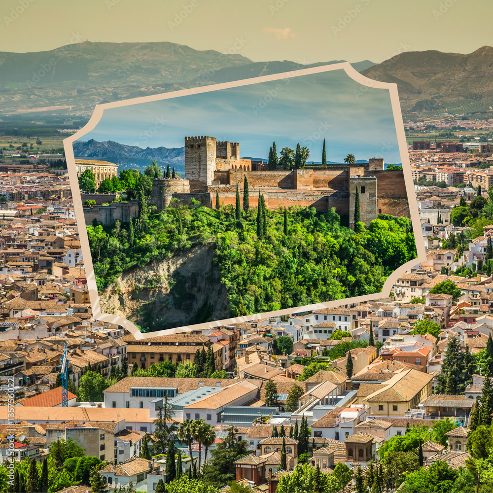 Collage of Granada,Spain (my photos) 